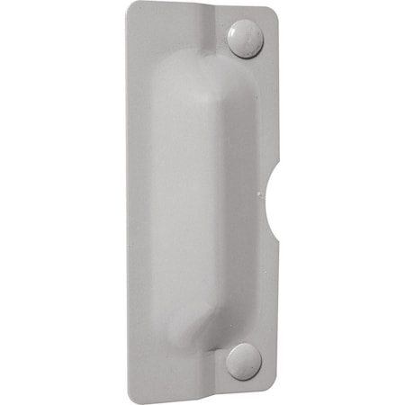 Prime-Line Prime-Line 3 in. H X 7 in. L Brushed Stainless Steel Gray Steel Latch Shield U 9500